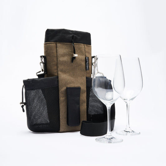Bottle.Bag Khaki&Black 2.0 - Advanced Bundle