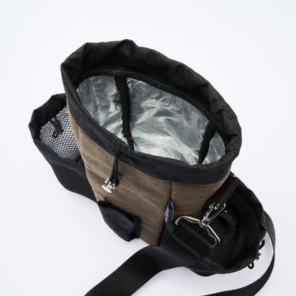 Bottle.Bag Khaki&Black 2.0 - The NEW Original